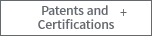 Patents and Certifications +